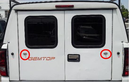 Door Holdback Stop Rod 12082 [12082] - $20.00 : CS Truck Tops and ...